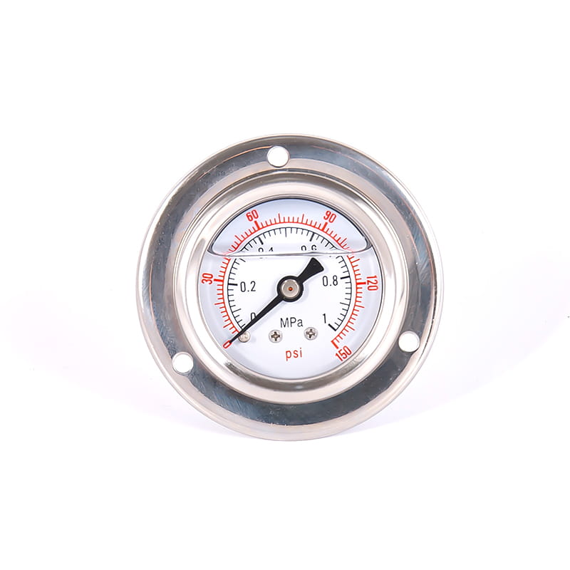 YN-serie 100% koperverbinding aardbevingsresistente (seismische) manometer